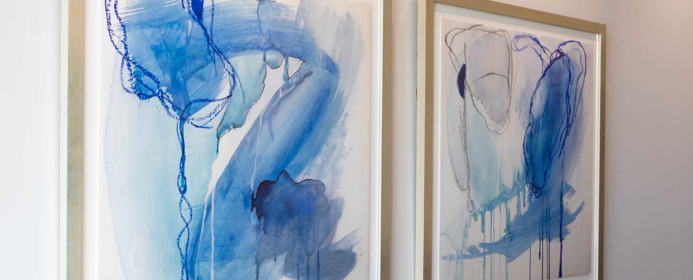 image of two paintings.